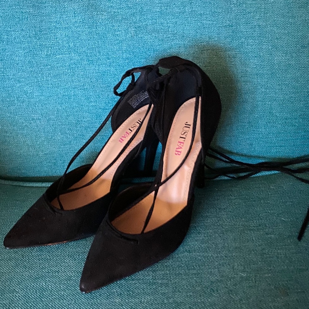 Black high heel